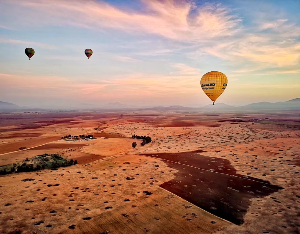 faire de la montgolfière au Maroc depuis Marrakech