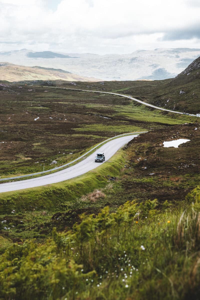 road trip en Écosse en juin