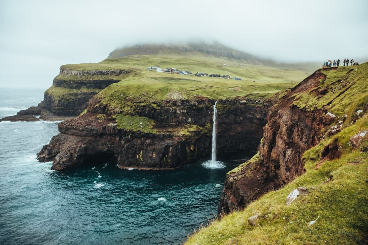 ou voir la cascade des iles Féroé