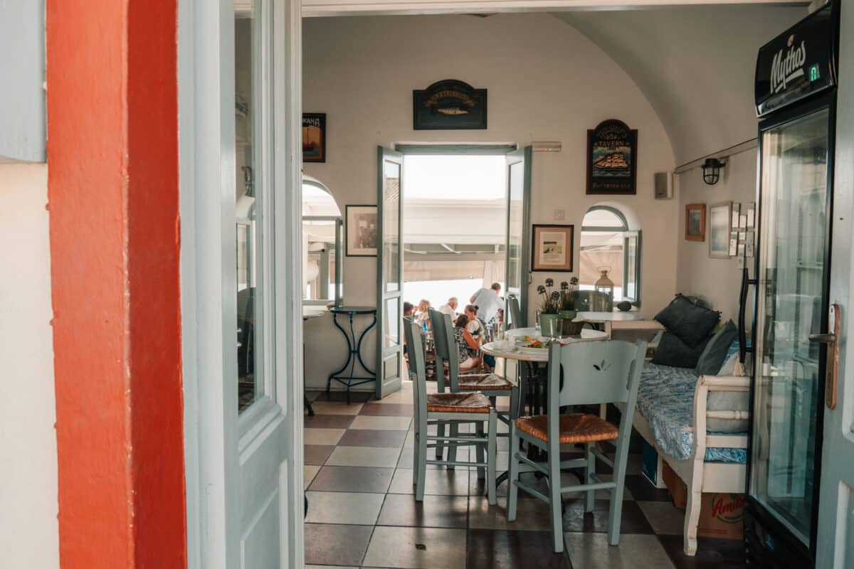 où manger à Santorin meilleurs restaurants