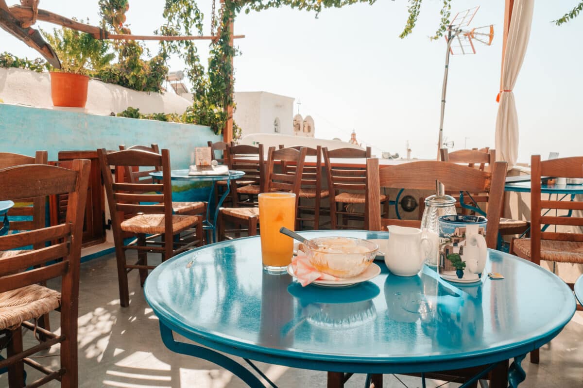 restaurants bonnes adresses Santorin